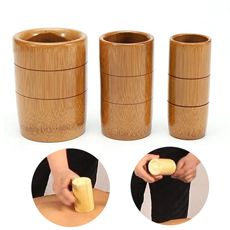 Cupping Therapy Set - Bamboo Cups for Traditional Chinese Cupping