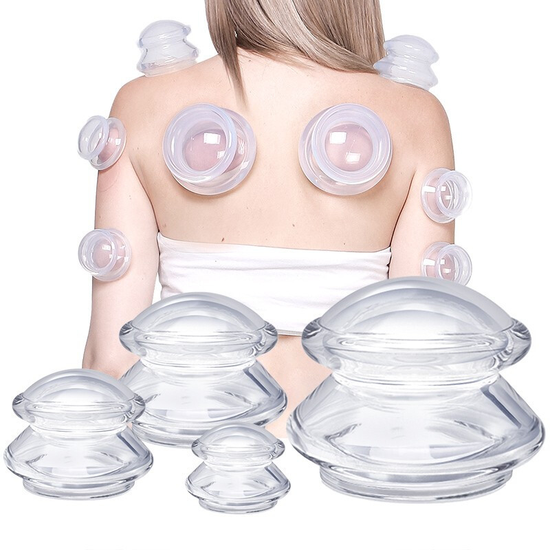 Cupping Therapy Set - Silicone Massage Body Cups Slimming Ventouse