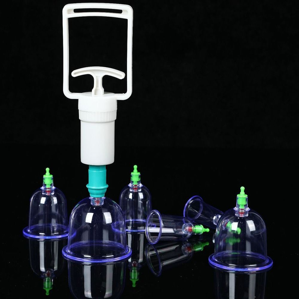 Cupping Therapy Set - 8Pcs/Set Anti-cellulite Vacuum Cupping Cans Dry