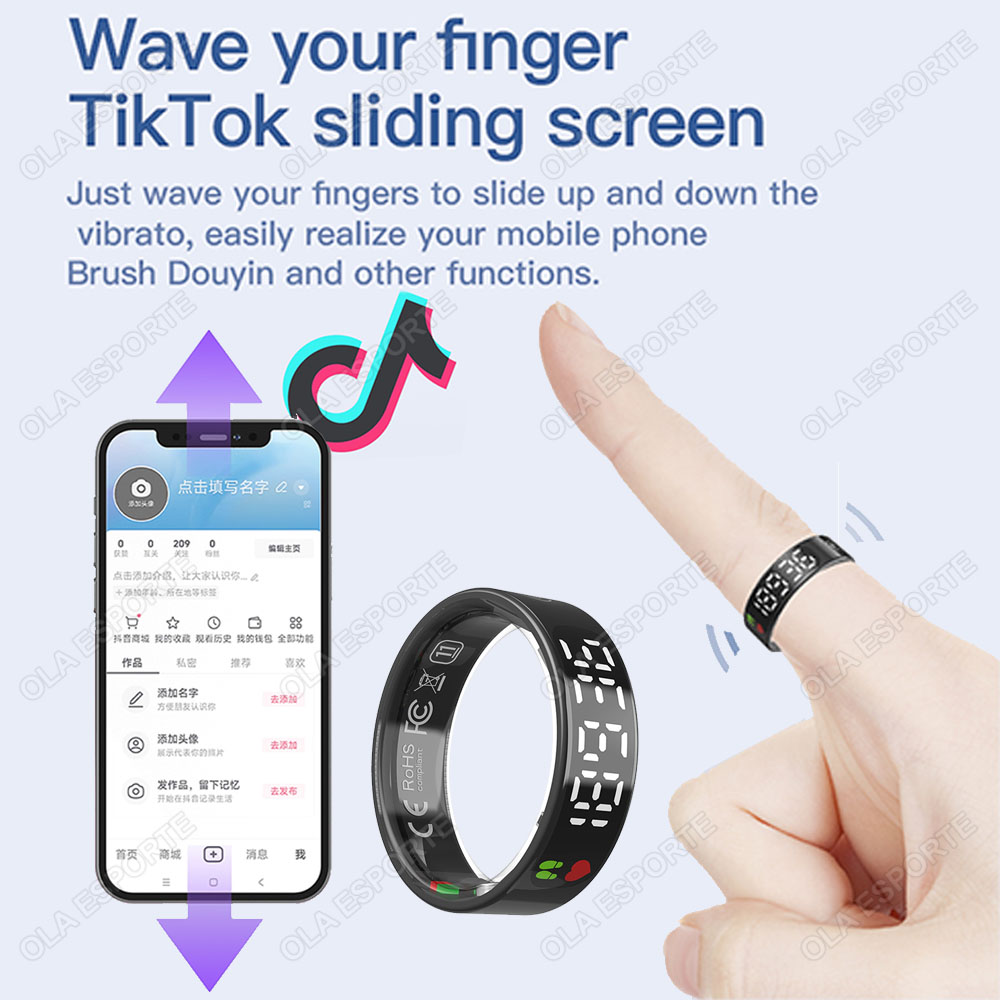 SR08 Smart Ring with Charging  - Women'S Health & Wellness Center review and price