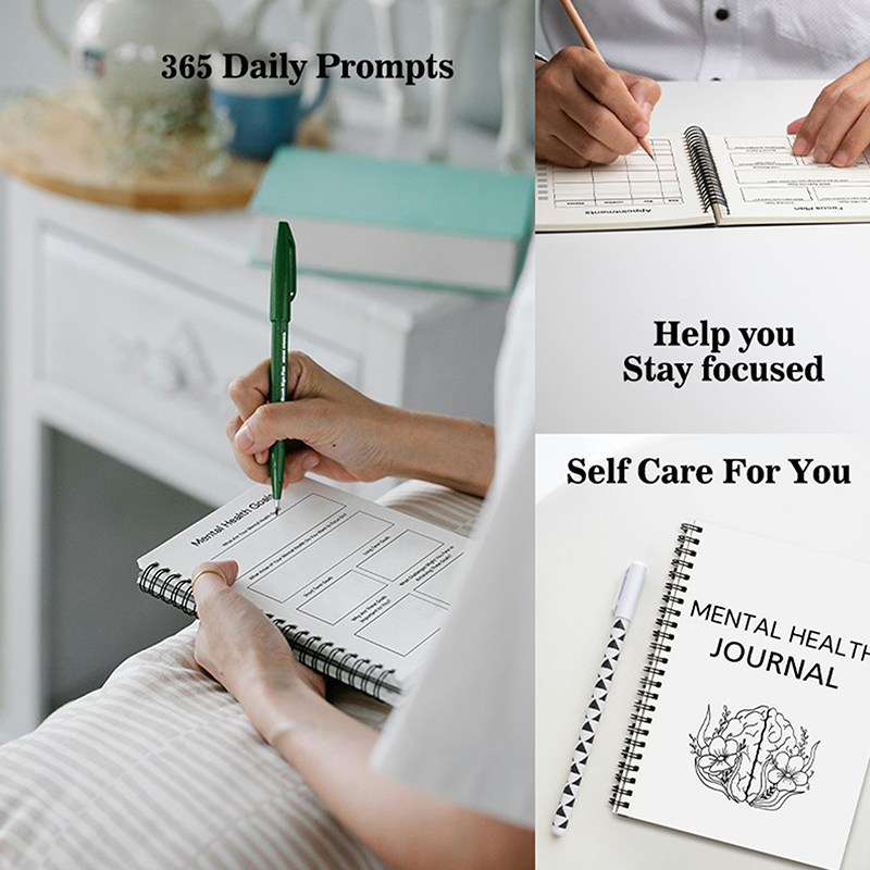 New Mental Health Journal ,Men - Health Wellness Planner review and price