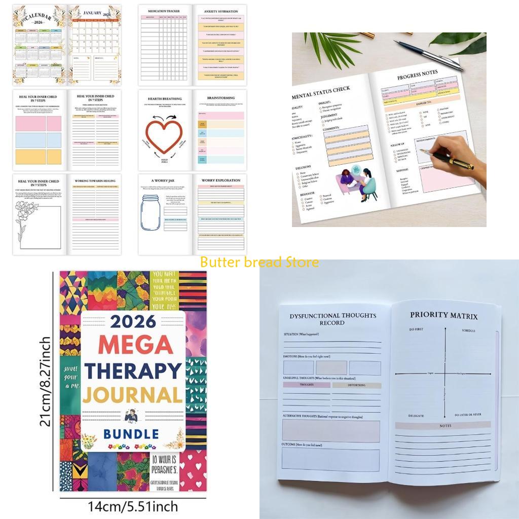 W89C Therapeutic Activity Writ - Health Wellness Planner review and price