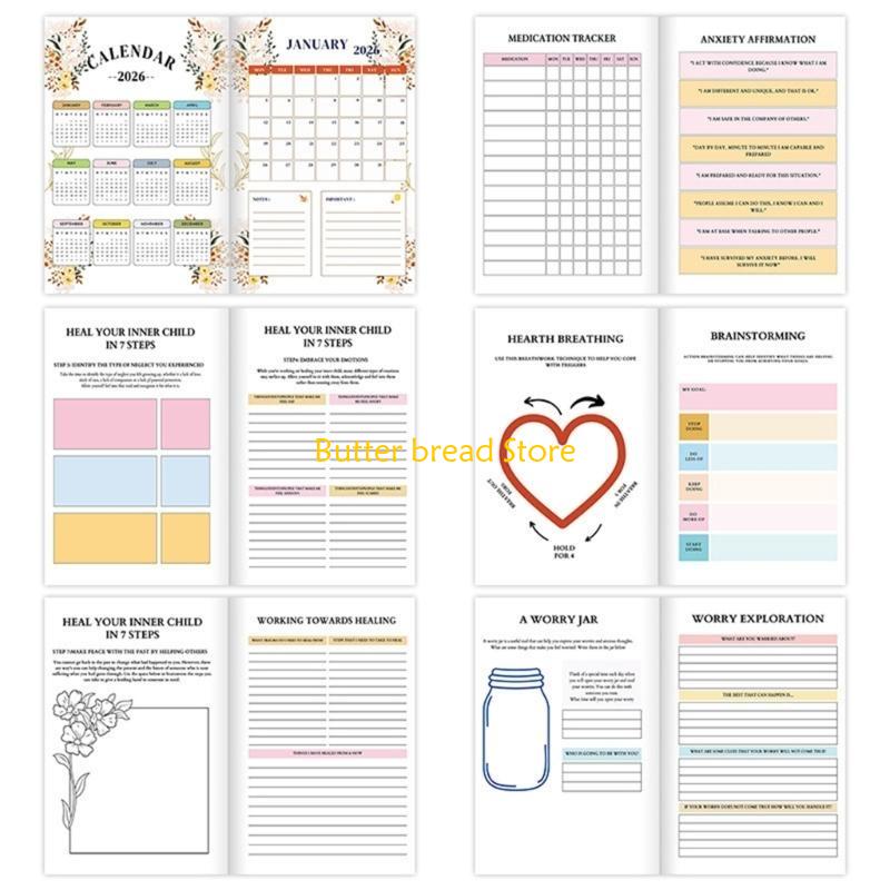W89C Therapeutic Activity Writ - Health Wellness Planner review and price