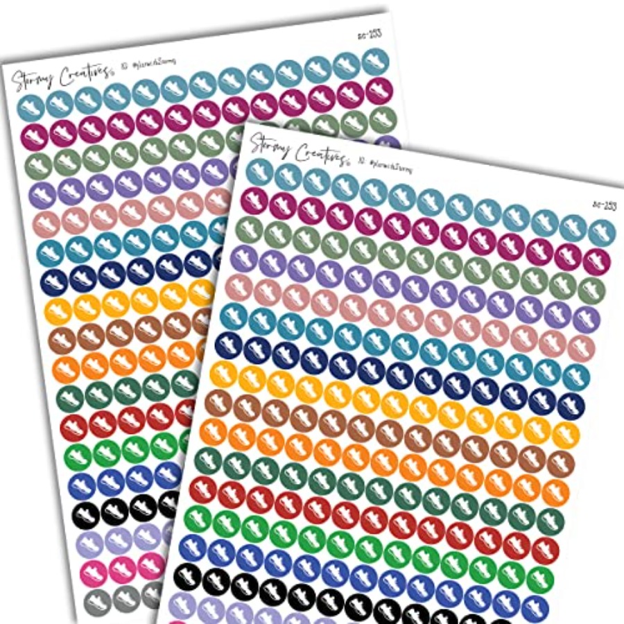 Small Shoe Icons Decorative Pl - Health Wellness Planner review and price
