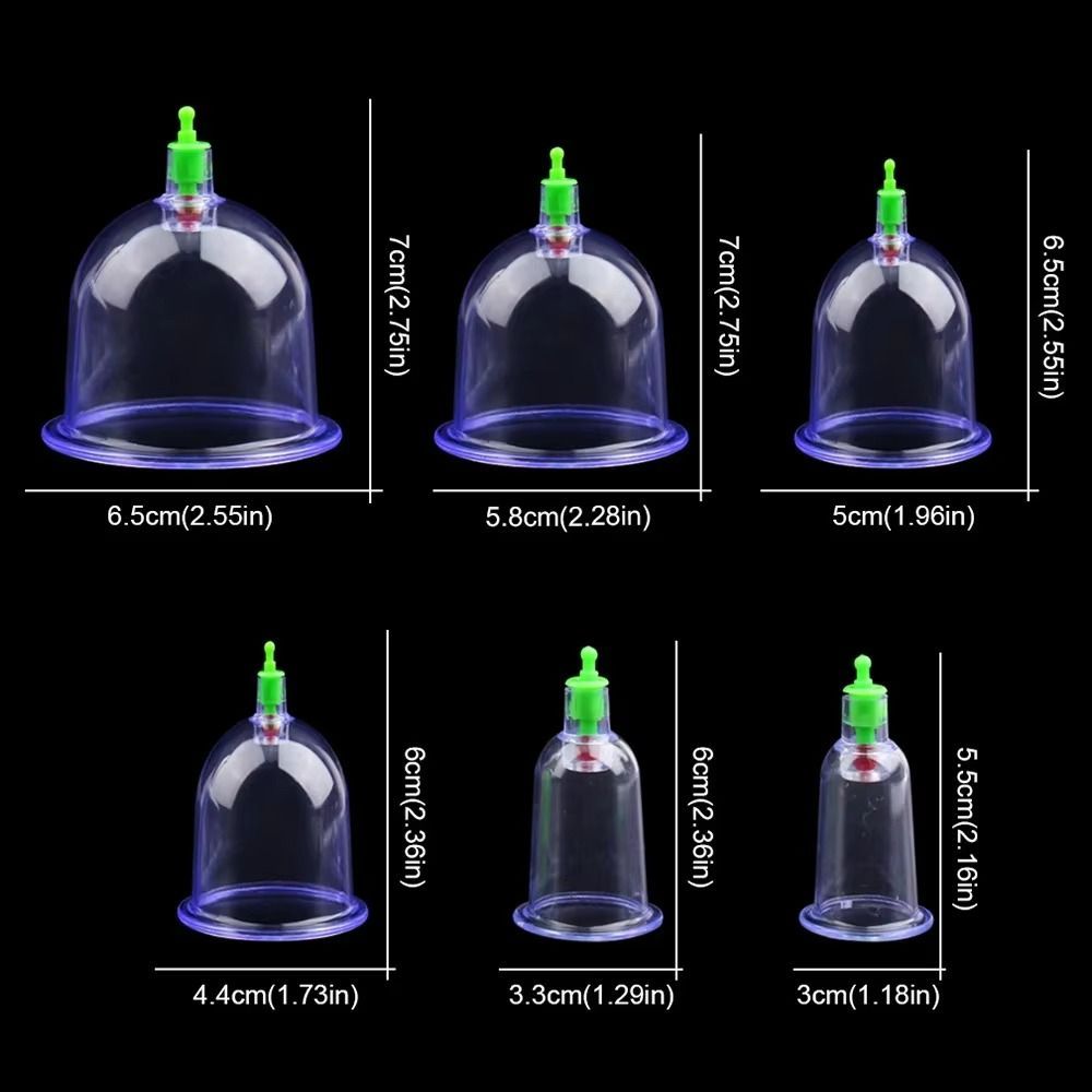 8Pcs/Set Anti-cellulite Vacuum - Cupping Therapy Set review and price