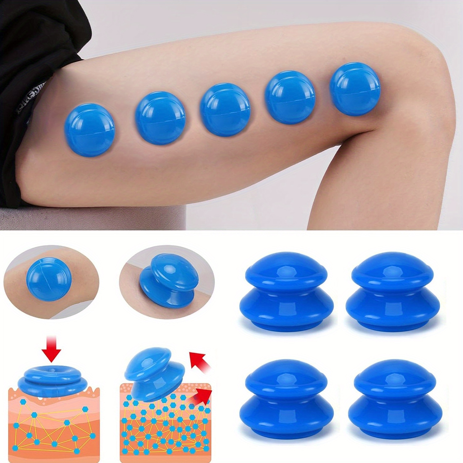 1pcs Silicone Cupping Therapy  - Cupping Therapy Set review and price