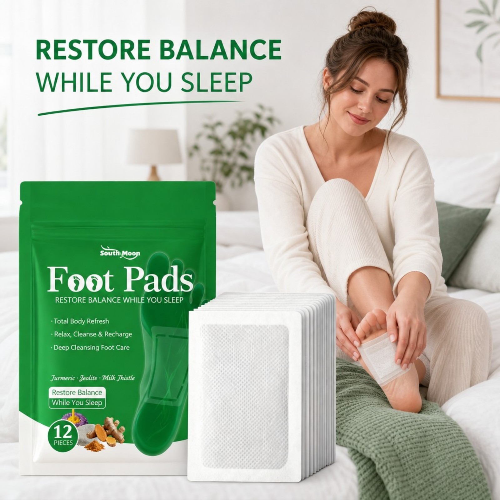 12/36/60/120pcs Turmeric Foot  - Detox Foot Patch review and price