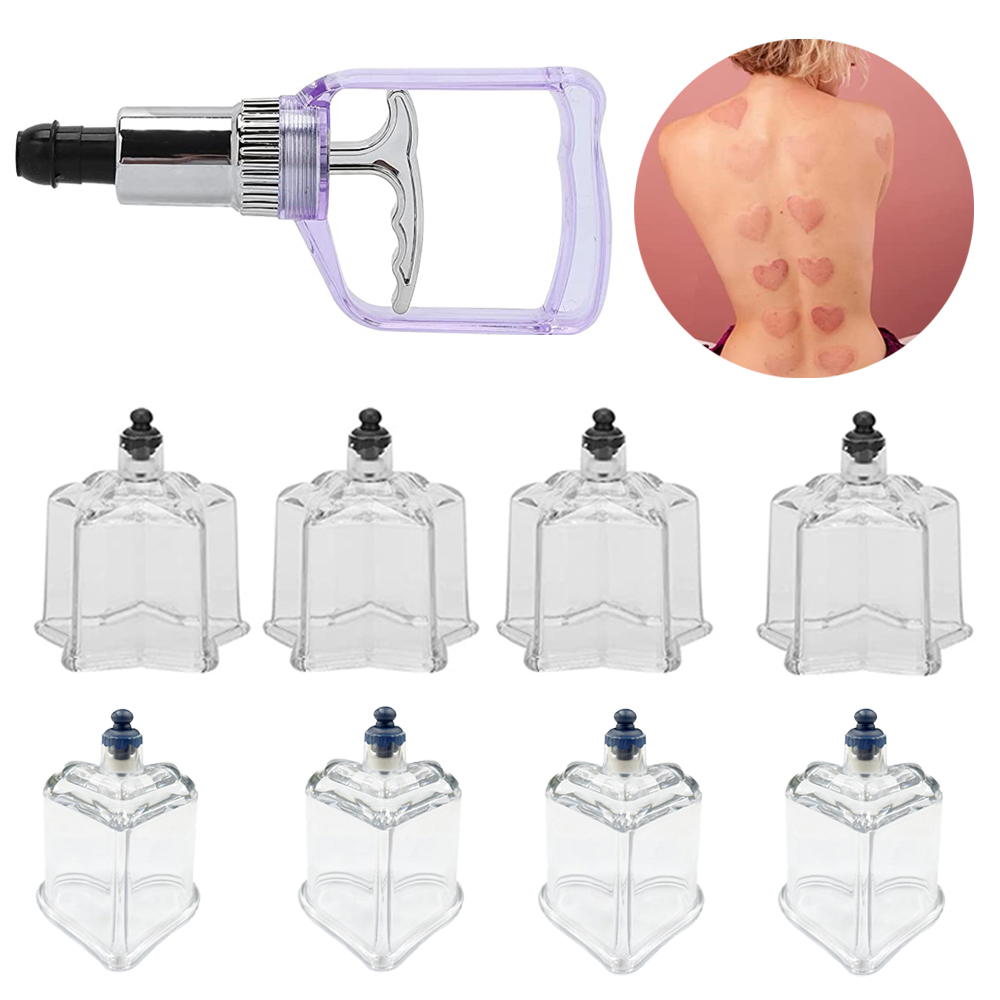 New Style 4 PCS Love-star Shap - Cupping Therapy Set review and price